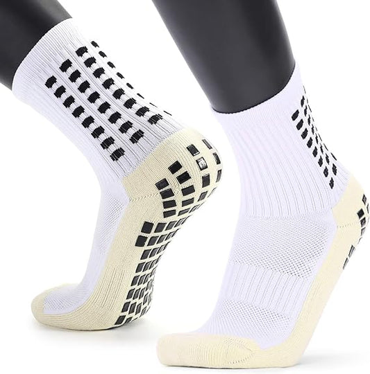 CHAUSSETTES ANTIDÉRAPANTES BLANCHES