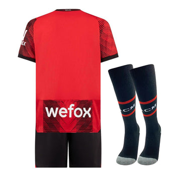 KITS ENFANT/JUNIOR AC MILAN DOMICILE 2023/2024