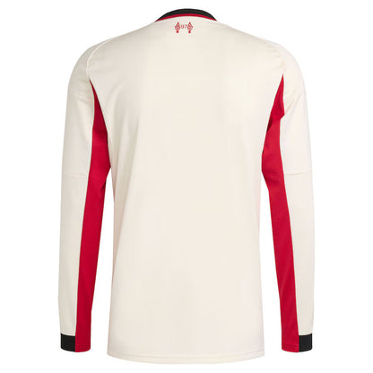 Maillot Liverpool Manches Longues Homme Exterieur 2025 2026